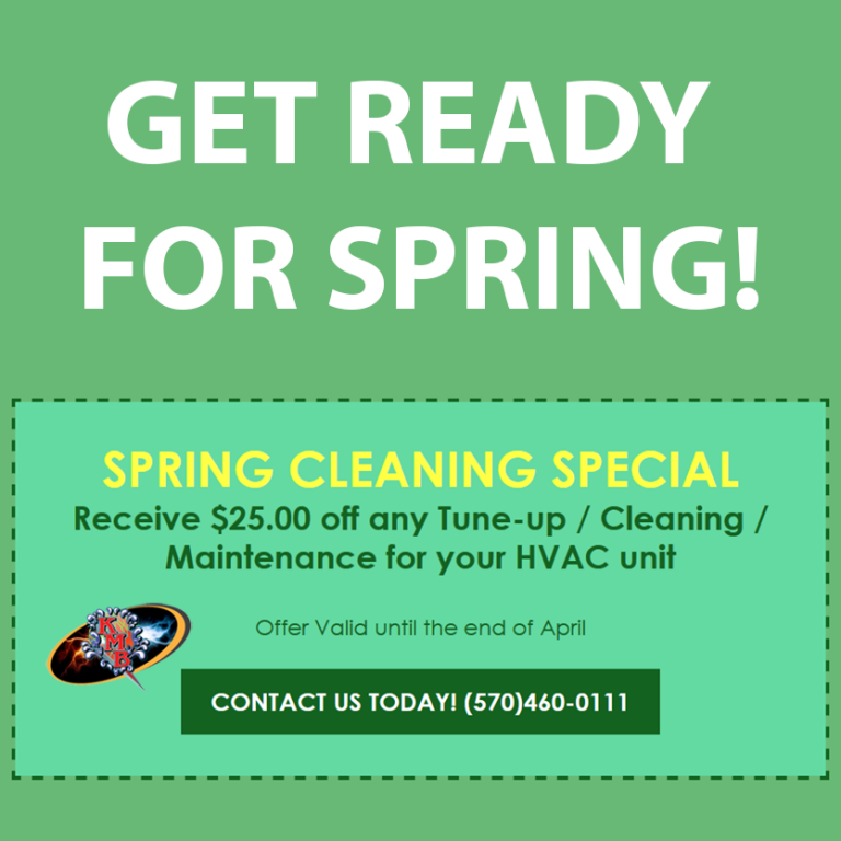 Spring Special for your HVAC system