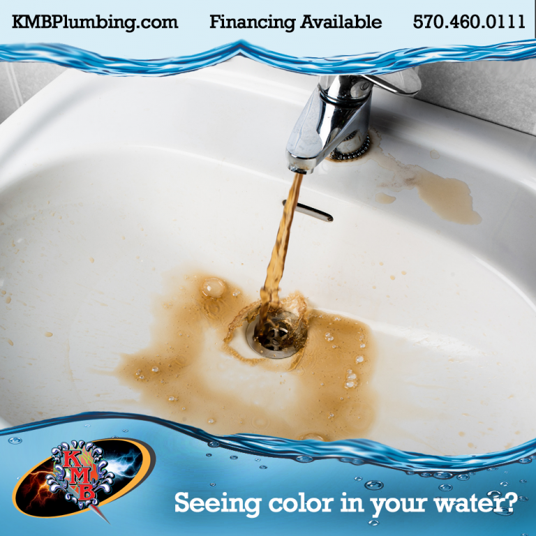 Seeing Color in your water?