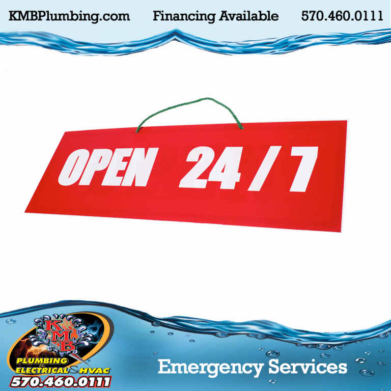 24 Hour Service, and Financing options