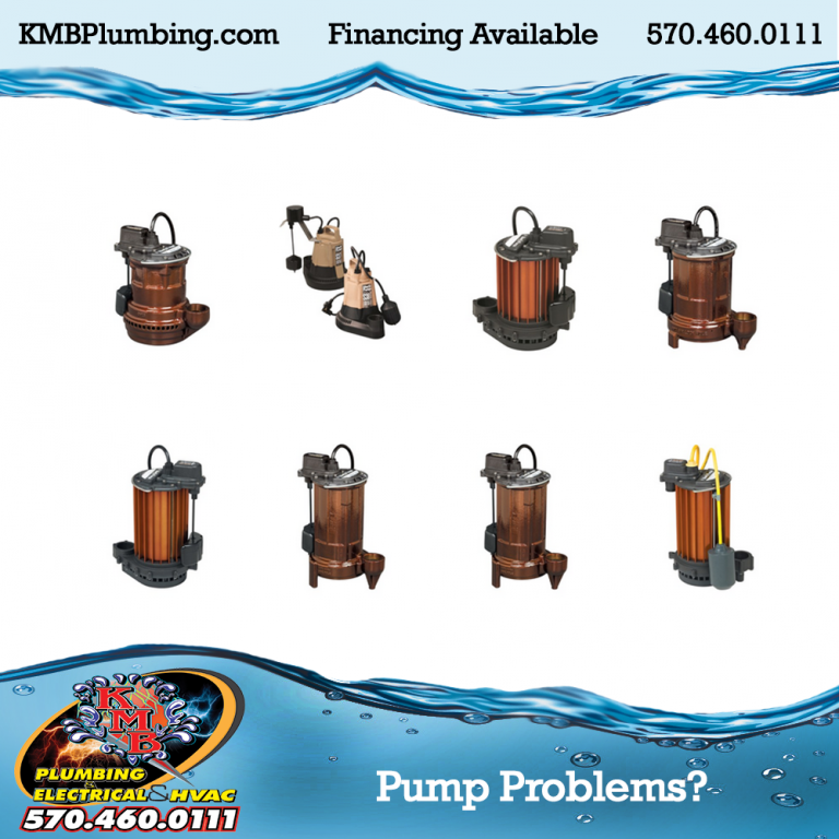 Sump pump, Grinder pump, Well pump