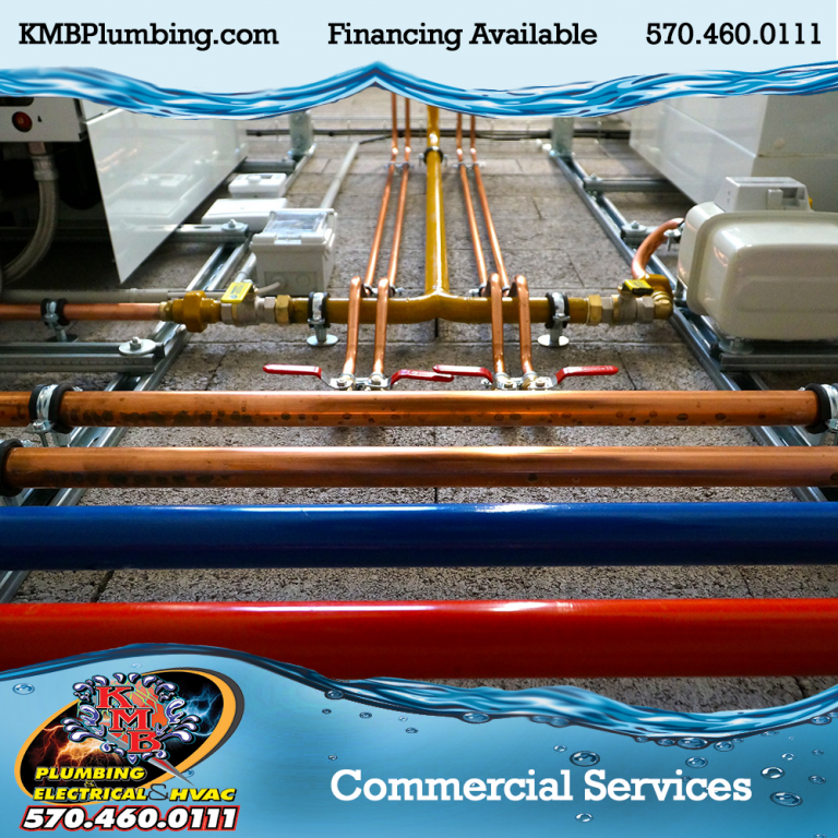 Commercial Plumbing, Electrical & HVAC services