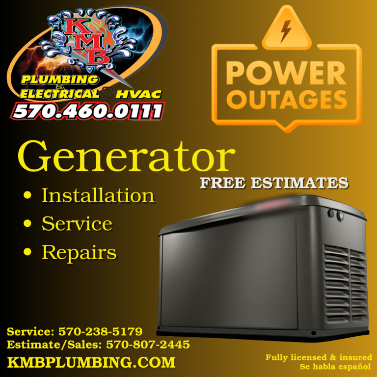 A Generator will keep you running!