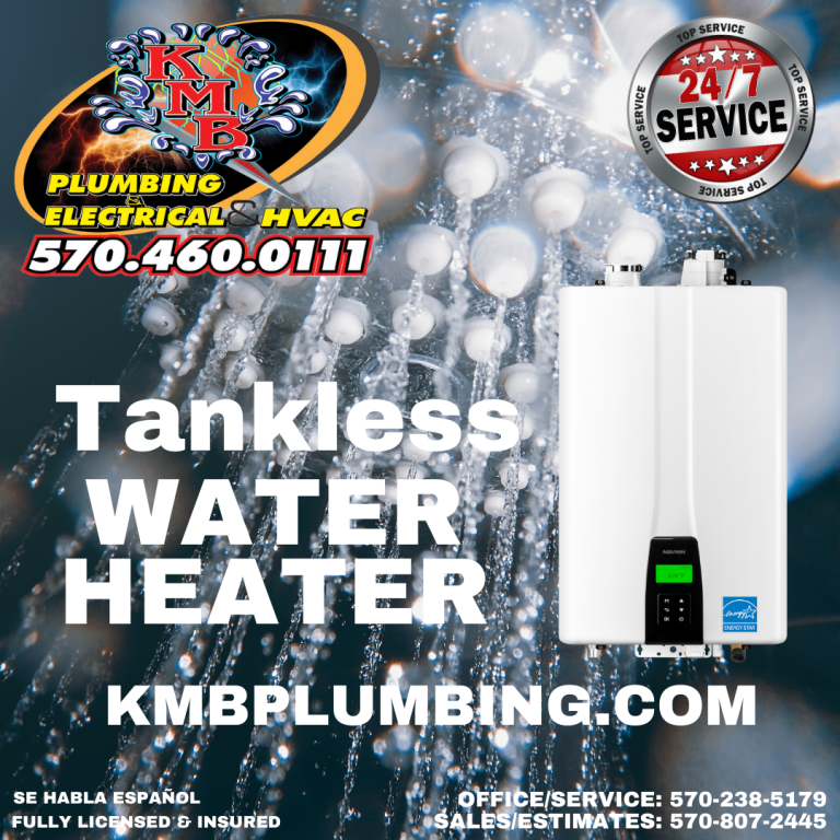 Tankless water heater option