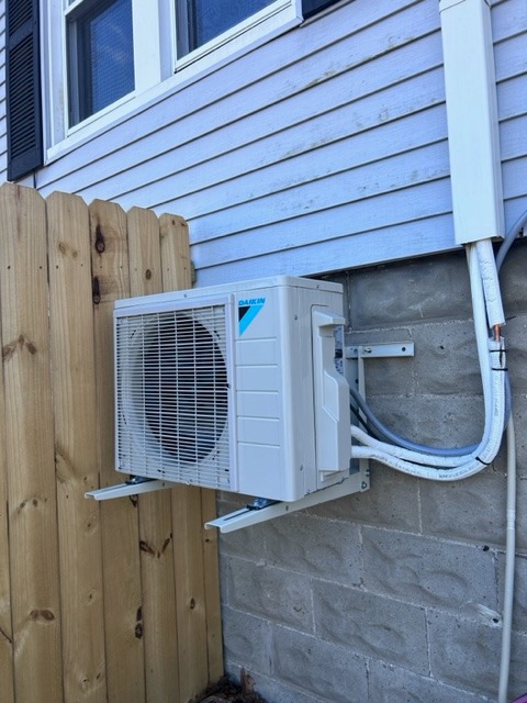 New outdoor AC Pump